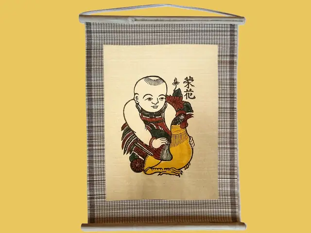 Ý Nghĩa Tranh Đông Hồ Em Bé Ôm Gà
