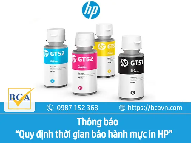 Những Thông Tin Quy Định Bảo Hành Mực In Hp Và Đầu Phun Hp ...