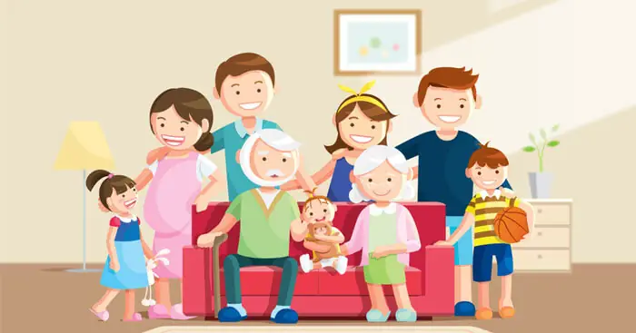 Bạn Có Thể Tìm Thấy Ở Đâu Các Mẫu Ảnh Hoạt Hình Về Gia Đình 6 Người?