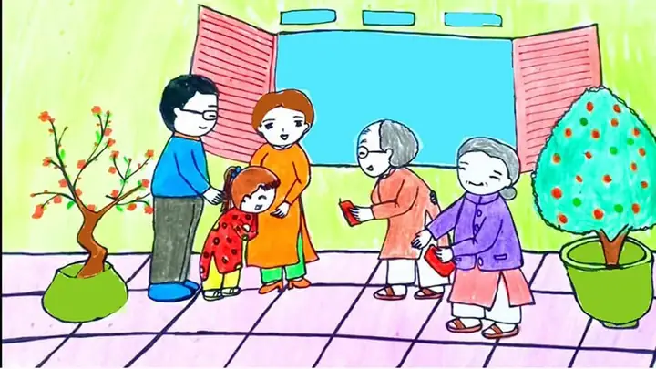 Bạn Có Thể Tìm Thấy Ở Đâu Các Mẫu Ảnh Hoạt Hình Về Gia Đình 6 Người?