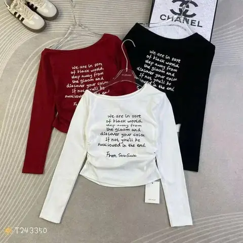 Chọn Vải Thun May Áo Trễ Vai Tay Dài - Vải Thun Phú Sang - Công Ty ...