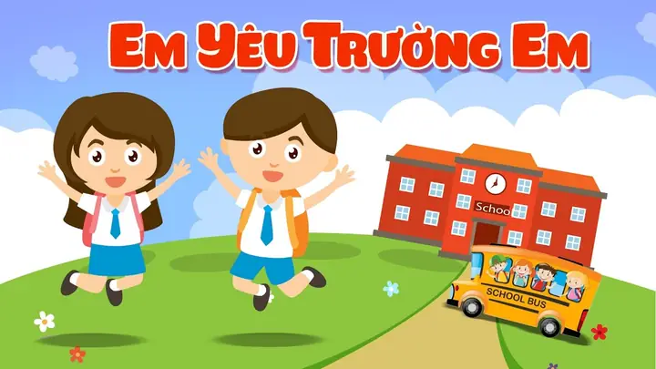Dạy Hát: "em Yêu Trường Em" Của Nhạc Sĩ Hoàng Vân - Mầm Non 3-2