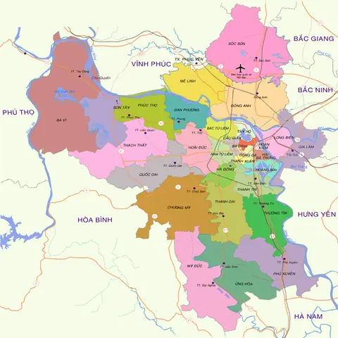 Bản Đồ Hà Nội Trước Năm 2008 Khác Với Hiện Tại Như Thế Nào? (how Is The Map Of Hanoi Before 2008 Different From Now?)