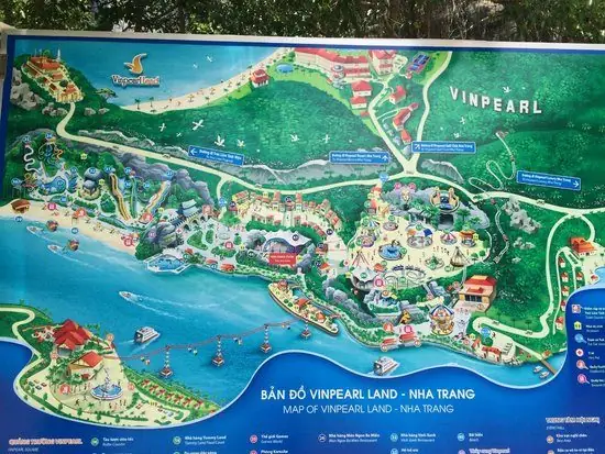 Hình Ảnh Cho Bản Đồ Khu Vui Chơi Vinpearl Nha Trang:
