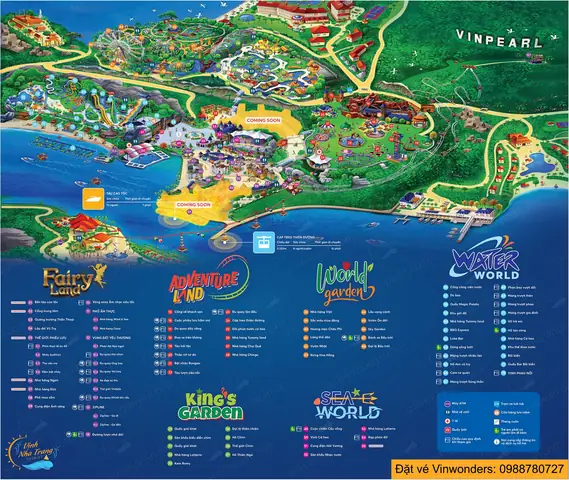 Hình Ảnh Cho Bản Đồ Khu Vui Chơi Vinpearl Nha Trang: