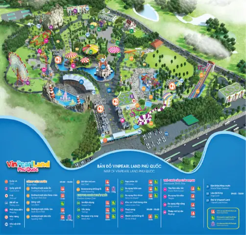 Hình Ảnh Cho Bản Đồ Khu Vui Chơi Vinpearl Nha Trang: