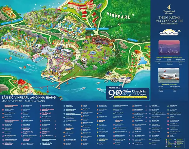 Hình Ảnh Cho Bản Đồ Khu Vui Chơi Vinpearl Nha Trang: