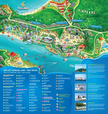 Hình Ảnh Cho Bản Đồ Khu Vui Chơi Vinpearl Nha Trang: