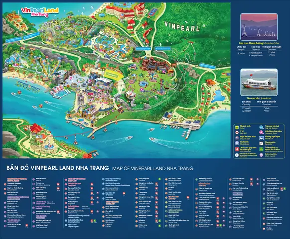 Hình Ảnh Cho Bản Đồ Khu Vui Chơi Vinpearl Nha Trang: