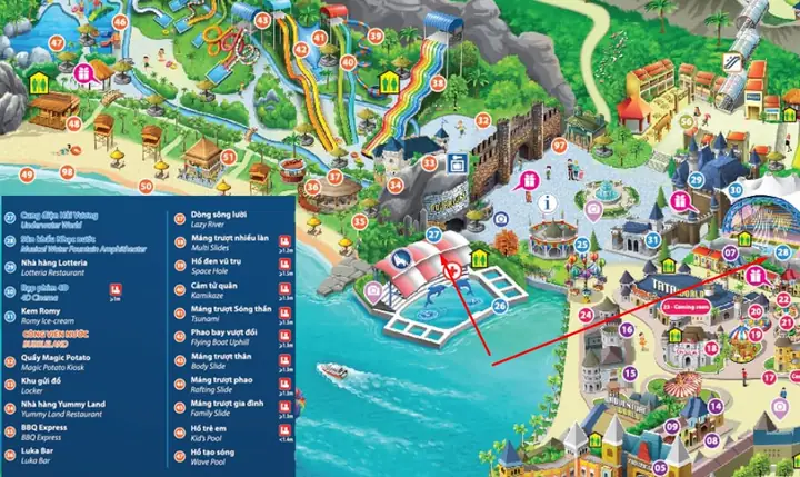Hình Ảnh Cho Bản Đồ Khu Vui Chơi Vinpearl Nha Trang: