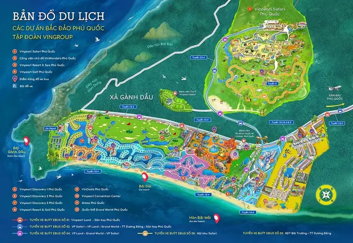 Hình Ảnh Cho Bản Đồ Khu Vui Chơi Vinpearl Nha Trang: