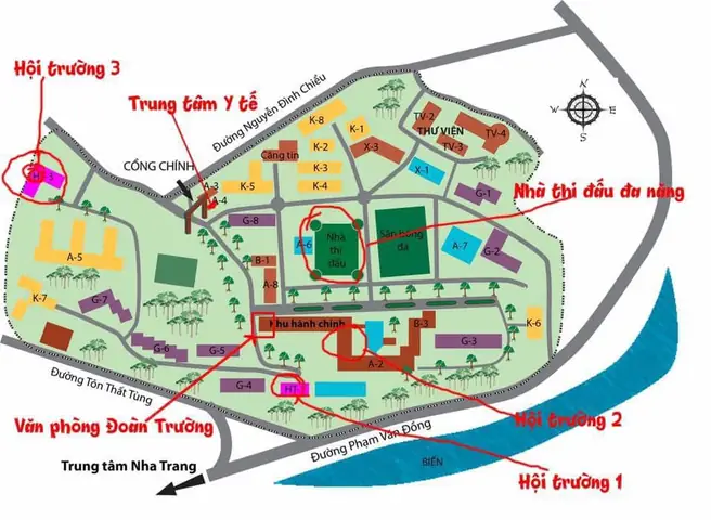 Bản Đồ Ntu? Bản Đồ Trường Đại Học Nha Trang Chi Tiết