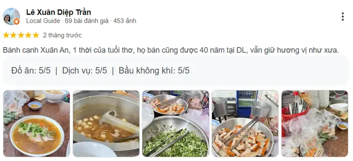 Một Số Đánh Giá 5 Sao