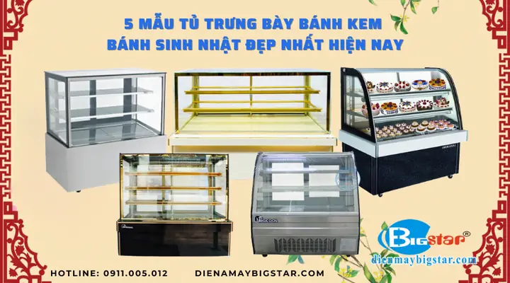 Mẫu Tủ Trưng Bày Bánh Kem Bánh Sinh Nhật Đẹp Nhất Hiện Nay ...