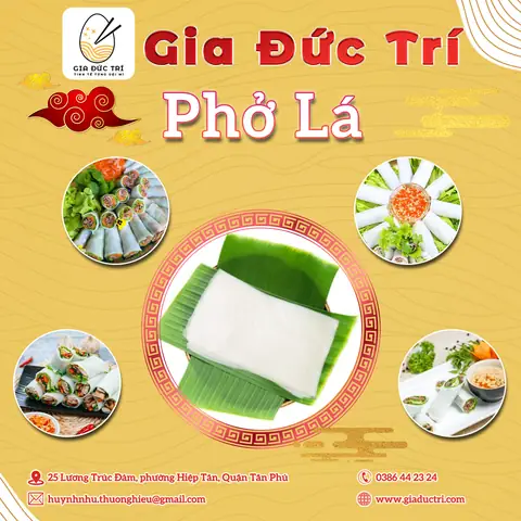Bánh Phở Cuốn | Gia Đức Trí Food