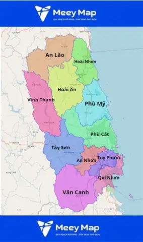Bản Đồ Tỉnh Bình Định| Bản Đồ Hành Chính Tỉnh Bình Định Chi Tiết