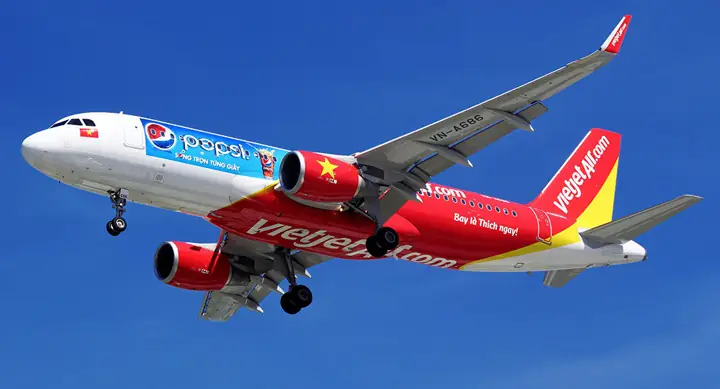 Các Loại Máy Bay Của Vietjet