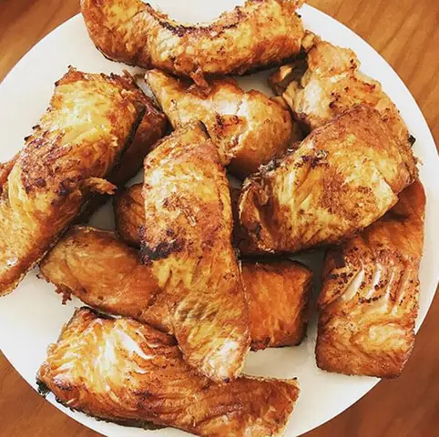 Cá Hồi Chiên