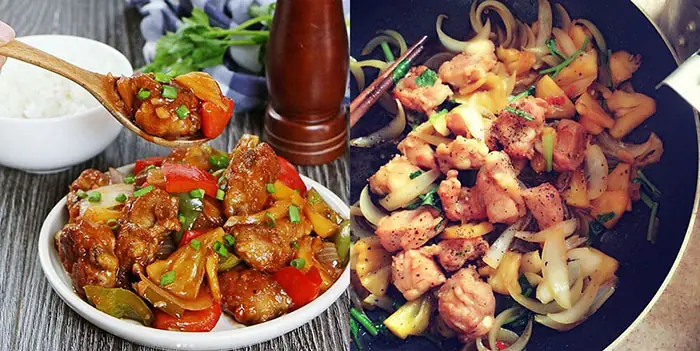Sườn Non Xào Chua Ngọt
