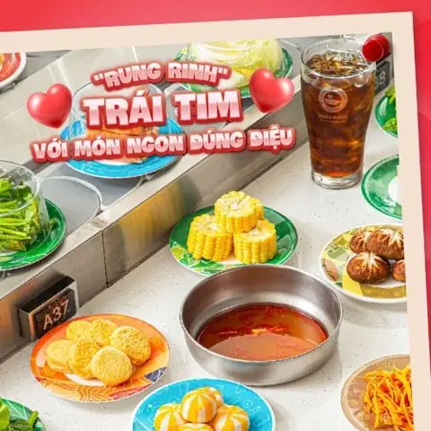 Kichi Kichi – Các Quán Lẩu Buffet Ngon Ở Hà Hội Với Lẩu Băng Chuyền Nổi Tiếng