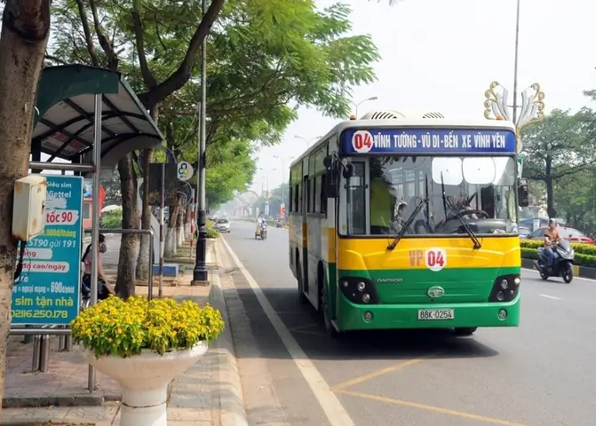 Xe Bus Từ Bến Xe Mỹ Đình Về Vĩnh Yên