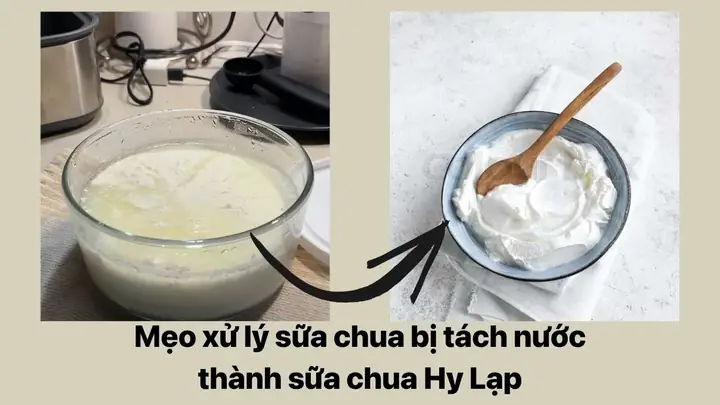 Mẹo Xử Lý Sữa Chua Bị Tách Nước Thành Sữa Chua Hy Lạp Chỉ Với Hộp ...
