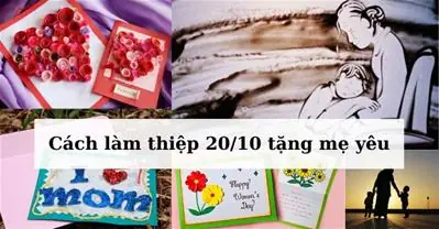 Cách Làm Thiệp 20/10 Handmade Tặng Mẹ Đơn Giản 2023, Chan ...