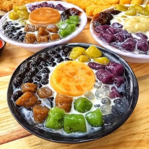 Cách Nấu Chè Khoai Dẻo Thập Cẩm Cùng Bánh Flan Cách Nấu Chè Khoai Dẻo Thập Cẩm Cùng Bánh Flan