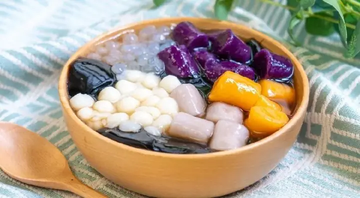 Nguyên Liệu Chuẩn Bị Cho Món Chè Khoai Dẻo Nguyên Liệu Chuẩn Bị Cho Món Chè Khoai Dẻo