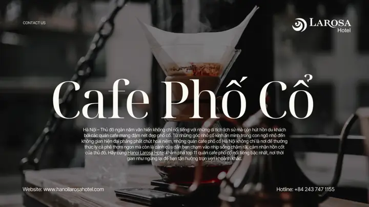 Điểm Danh Top 11 Quán Cafe Phố Cổ Nổi Tiếng Bậc Nhất Hà Nội
