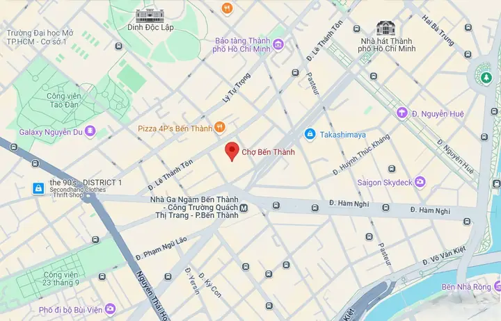 📍chợ Bến Thành Ở Đâu? – “trái Tim” Sầm Uất Của Tphcm