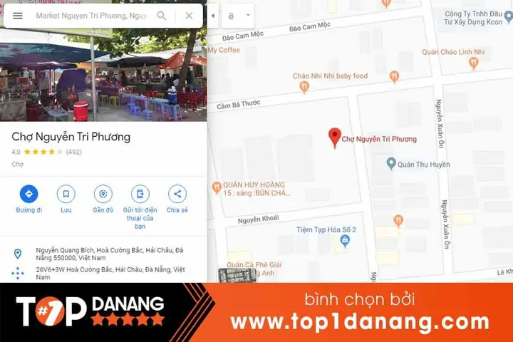 Địa Chỉ Chợ Nguyễn Tri Phương Đà Nẵng Ở Đâu?