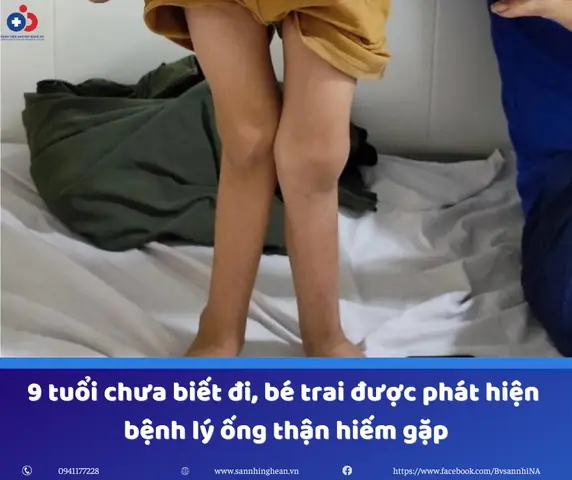 Tuổi Chưa Biết Đi, Bé Trai Được Phát Hiện Bệnh Lý Ống Thận Hiếm Gặp ...