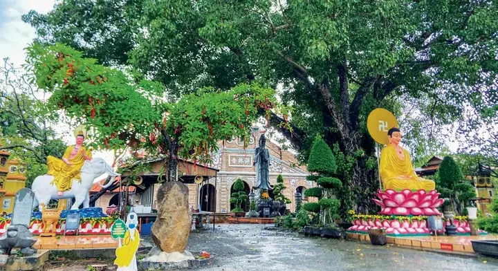 Chiãªm Ngæ°á»¡ng Kiáº¿n Trãºc Äá»c Äã¡o Cá»§a Chã¹a Gã² Kã©n Tã¢y Ninh