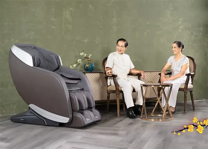 Ghế Massage Cũng Là Món Quà Rất Ý Nghĩa Cho Người Cao Tuổi