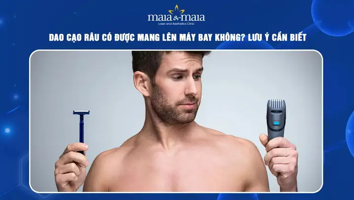 Dao Cạo Râu Có Được Mang Lên Máy Bay Không? Lưu Ý Cần Biết