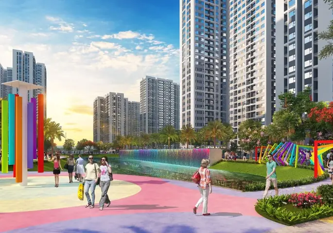 Vui Chơi Tại Quảng Trường Cầu Vồng
