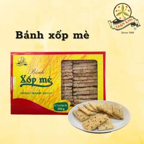 Bánh Xốp Mè Bánh Xốp Mè