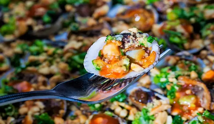 Sò Huyết Mỡ Hành