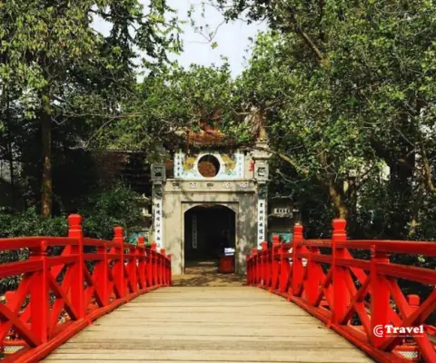 Hồ Hoàn Kiếm, Đền Ngọc Sơn – Hà Nội