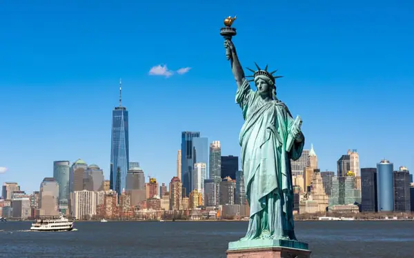 Tượng Nữ Thần Tự Do Ở New York, Nước Mỹ Tượng Nữ Thần Tự Do Ở New York, Nước Mỹ
