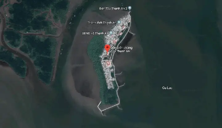 Đảo Thạnh An Cần Giờ Map