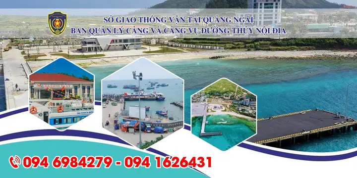 Cảng Sa Kỳ - Bến Đình (lý Sơn) | Ban Quản Lý Cảng Tỉnh Quảng Ngãi