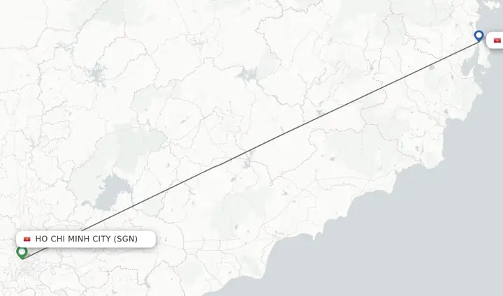Direct (non-stop) Flights From Ho Chi Minh City To Nha Trang ...