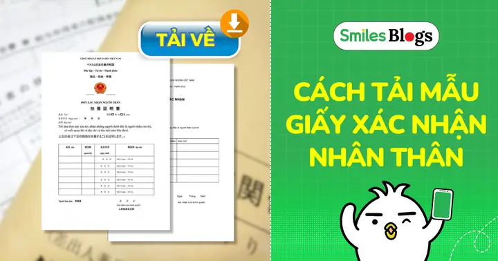 Cách Tải Giấy Xác Nhận Nhân Thân | Smiles Mobile Remittance ...