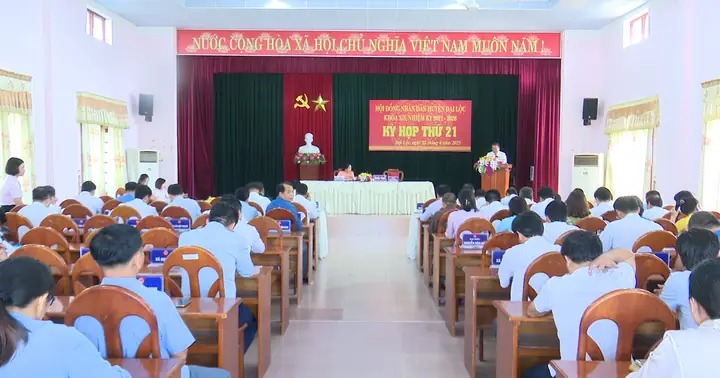 Đại Lộc Thông Qua Nghị Quyết Về Sắp Xếp Đơn Vị Hành Chính Cấp Xã