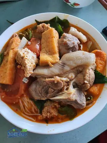 Công Thức 3: Bún Riêu Giò Heo Mặn Ngọt