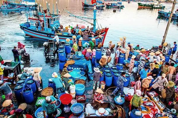 Nhộn Nhịp Trên Một Cảng Cá Khi Thuyền Về. Ảnh: Wolf/picfair. Nhộn Nhịp Trên Một Cảng Cá Khi Thuyền Về. Ảnh: Wolf/picfair.