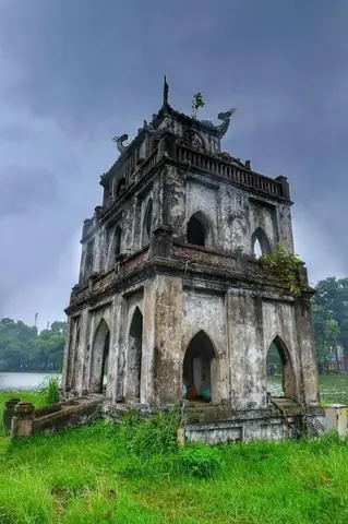 Hé Lộ Hình Ảnh Cận Cảnh Bên Trong Tháp Rùa Hồ Gươm Hé Lộ Hình Ảnh Cận Cảnh Bên Trong Tháp Rùa Hồ Gươm