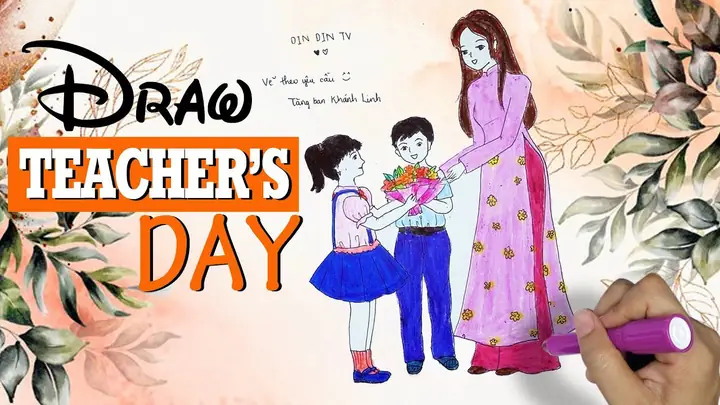 Hình Ảnh Cho Hình Vẽ Cô Giáo Mặc Áo Dài:
